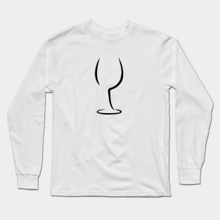 Wine Glass Long Sleeve T-Shirt